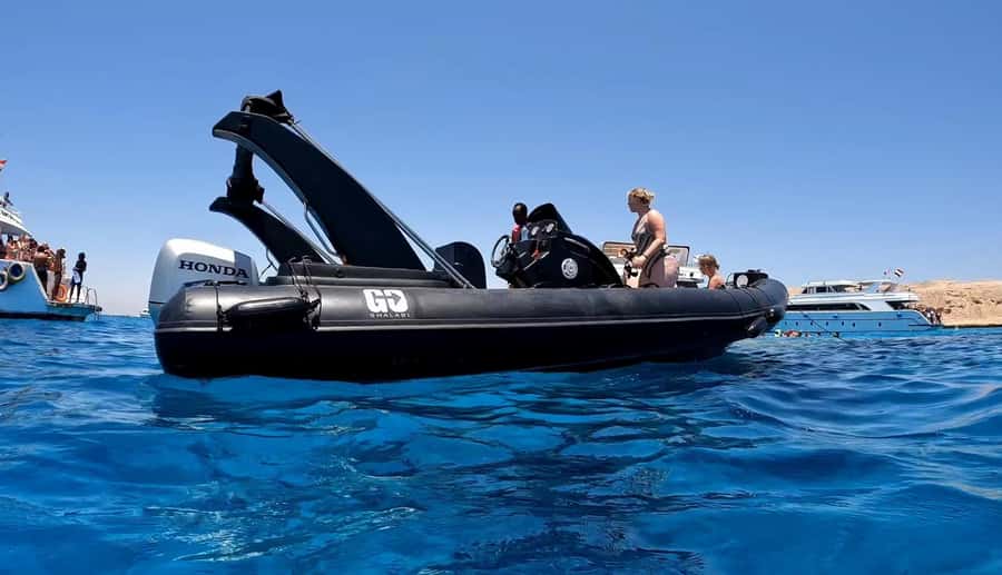 Hurghada: Private Speedboat to Dolphin House with Pickup - The Optional Flight Above the Red Sea
