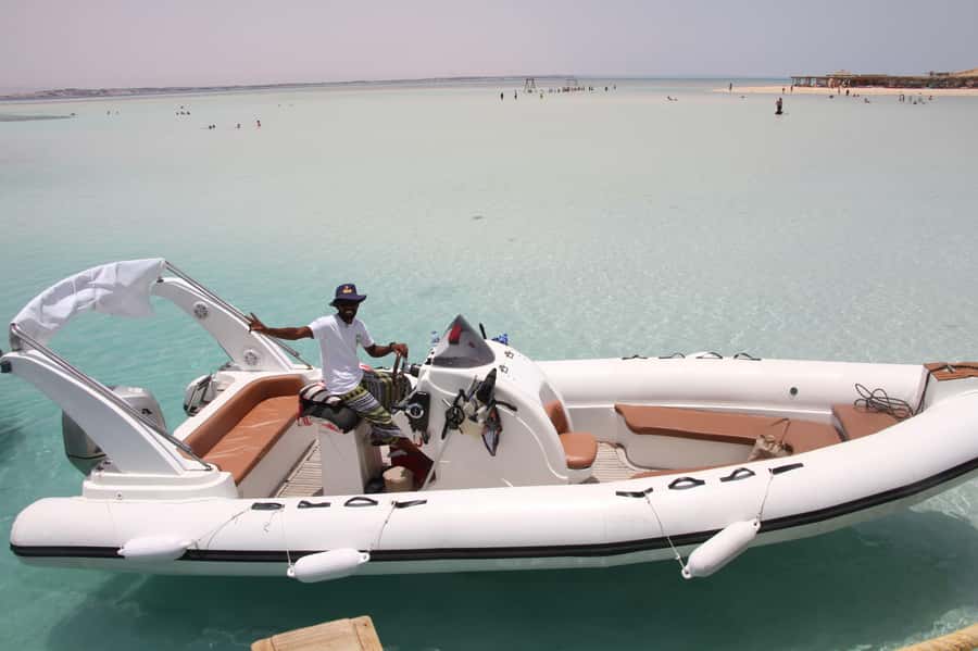 Hurghada: Private Speedboat to Orange Bay and White Island - Is $188 good value for two people?