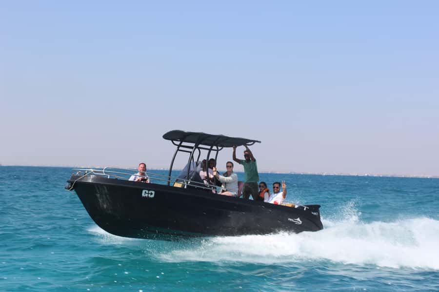 Hurghada: Private Speedboat to Orange Bay and White Island - Snorkeling near Giftun Island