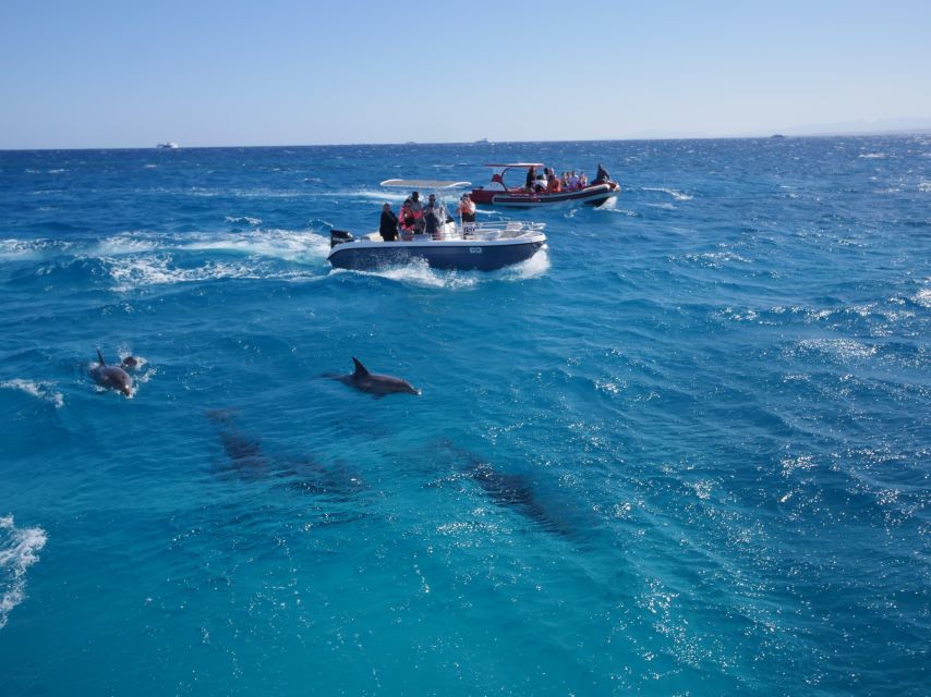 Hurghada: Private Speedboat to Orange Bay and White Island - Food, shade, and the small comforts