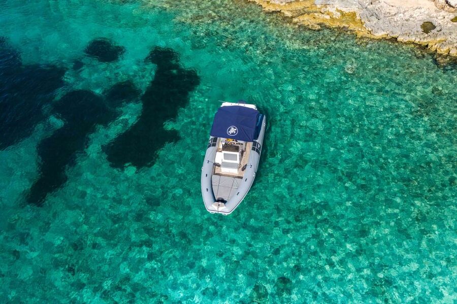 Hvar: Blue Cave, Green Cave & Stiniva Beach Speed Boat Tour - The Green Cave brings a different kind of color