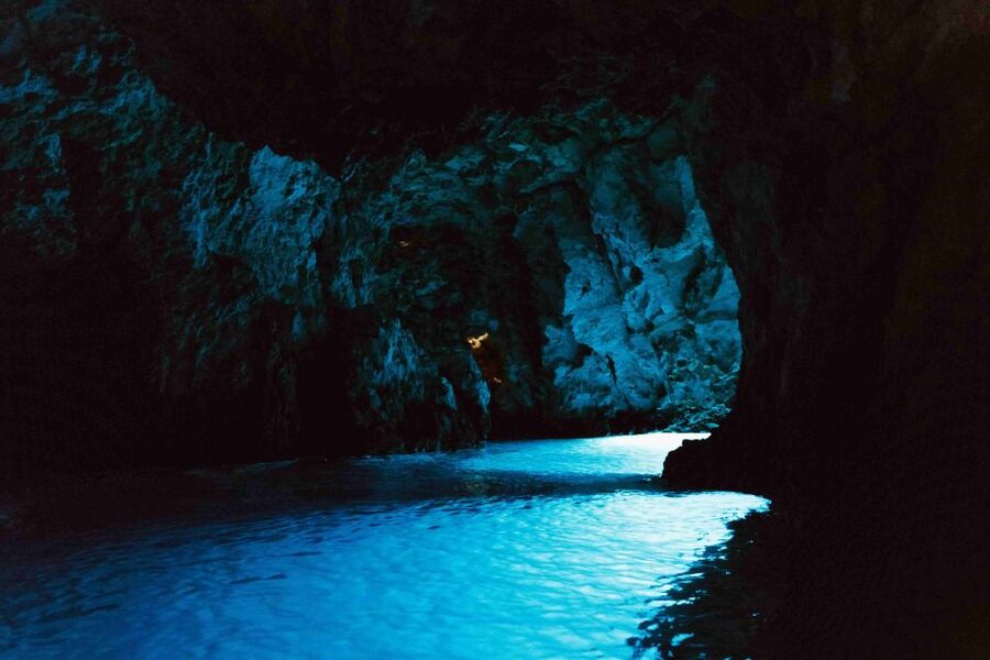 Hvar: Blue Cave, Green Cave & Stiniva Beach Speed Boat Tour - The Blue Cave: beautiful, brief, and separately charged