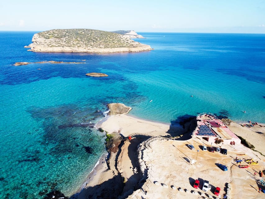 Ibiza: Private SpeedBoat to Es Vedra & Atlantis + Snorkel - Sa Pedrera de Cala d’Hort, known as Atlantis
