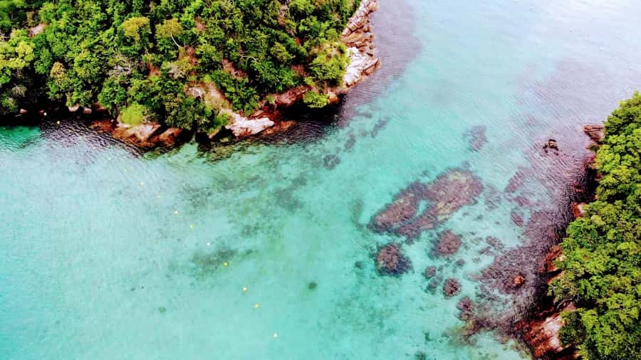Ilha Grande: 6-Hour Speedboat Tour to Blue and Green Lagoons - Enseada das Estrelas and the optional lunch stop