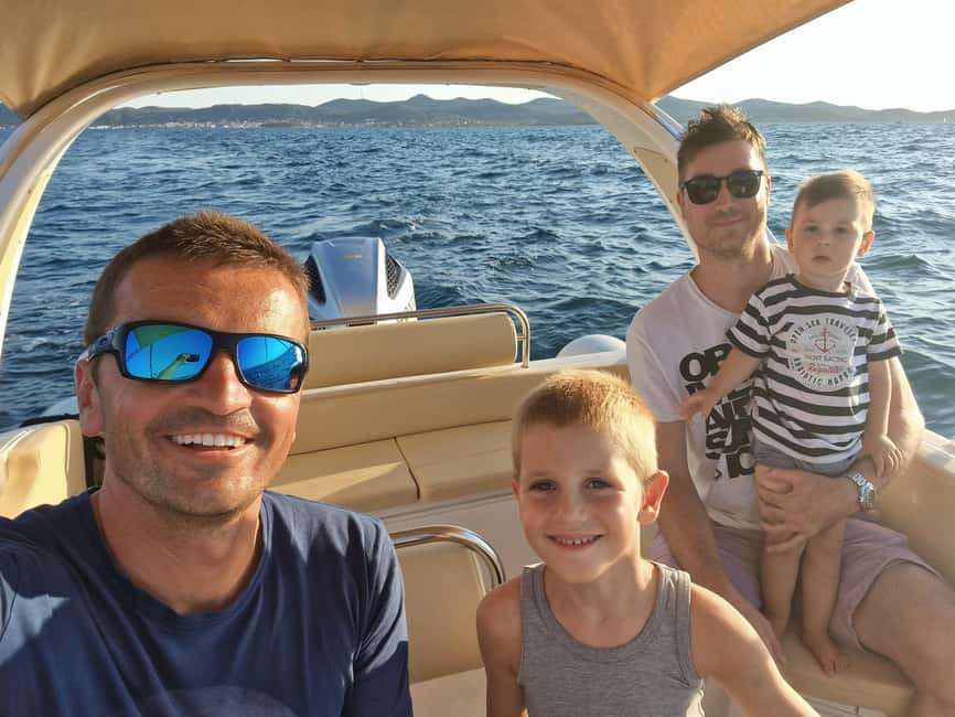 Island Adventure – Ugljan by Speedboat - Leaving Zadar by speedboat