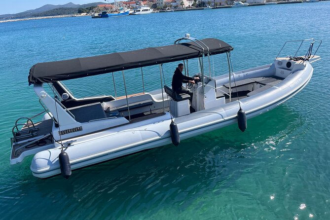 Islands Tour in Zadar by Speedboat - First stop: Pjescana Uvala and its clear water
