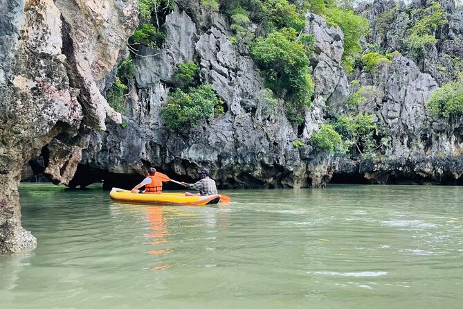 James Bond Island Day Tour with Kayaking Experience by Speed Boat from Phuket - Ko Hong and the first kayaking session