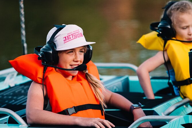 Jet Boat Adventure in the Smoky Mountains Dam Tour - Watching for water birds and bald eagles