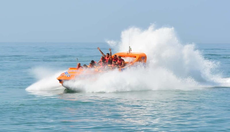 Jet Boat Experience in Vilamoura - The first minutes on the jet boat