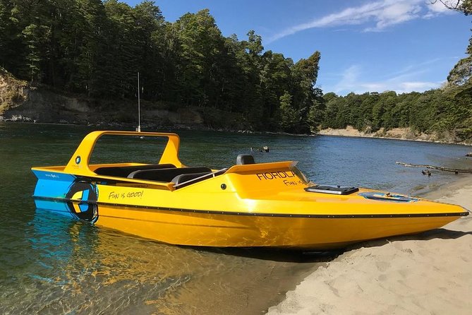 Jet Boat Journey through Fiordland National Park - Pure Wilderness - From river speed to Lake Manapouri silence