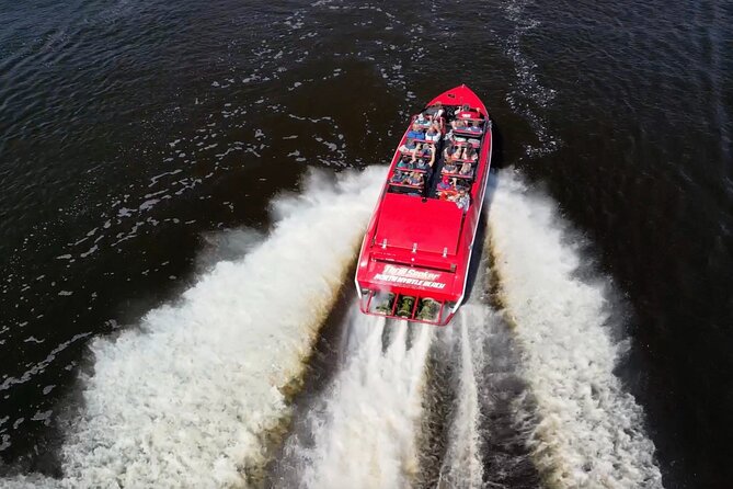 Jet Boat Ride on the Thrillseeker - Level 3 is where the soaking begins