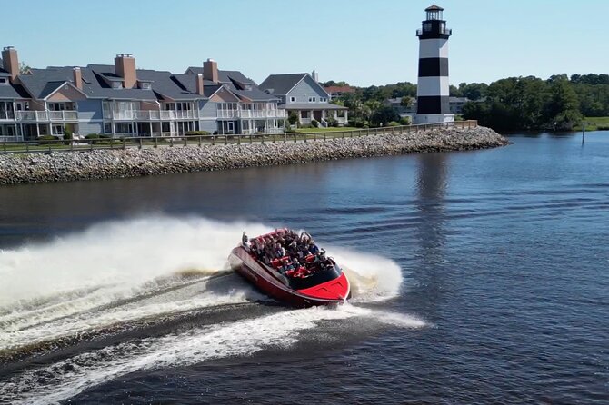 Jet Boat Ride on the Thrillseeker - A second slow section adds local color