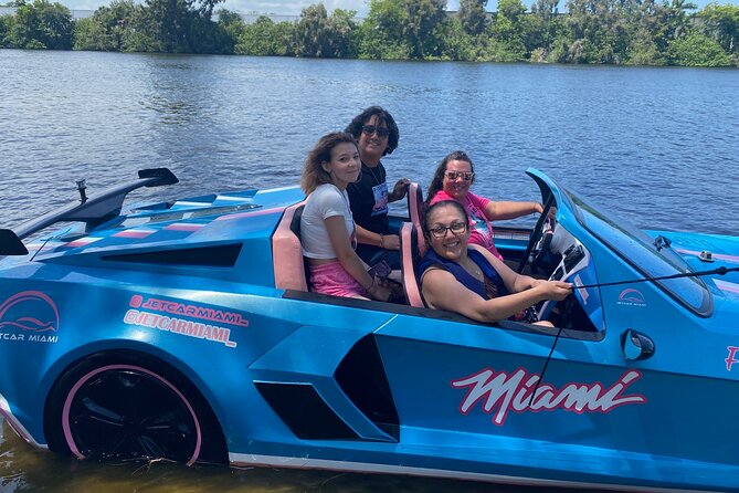 Jetcar Miami (Jet ski/jet boat) Rental - Bluetooth Music and the Social Side of the Ride