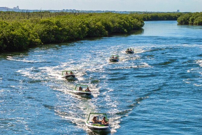 Jungle Tour adventure Cancun Speed Boat Through Mangrove - What the $59 price really covers