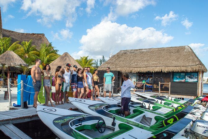 Jungle Tour adventure Cancun Speed Boat Through Mangrove - The Nichupté Bridge and pirate galleons