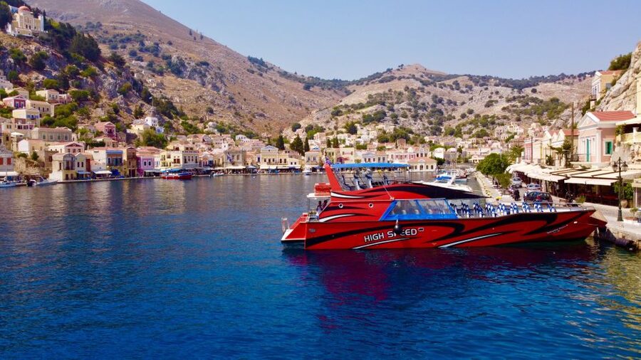 Kiotari, Lardos, Pefkos, & Lindos: Speedboat to Symi Island - Why this Symi trip makes sense from southern Rhodes
