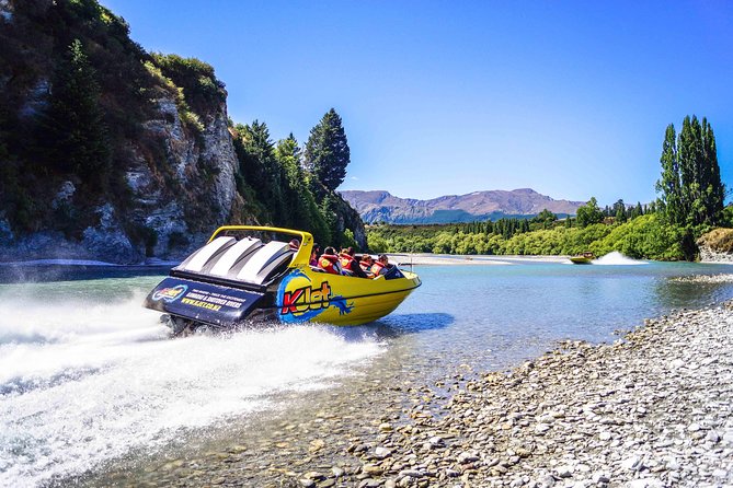 KJet Queenstown Jet Boat Ride on the Kawarau and Shotover Rivers - Three waterways, one compact Queenstown ride