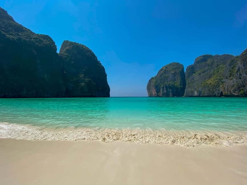 Koh Phi Phi: Halfday Maya Bay Sunset & Plankton by Speedboat - Pileh Lagoon and its high limestone walls
