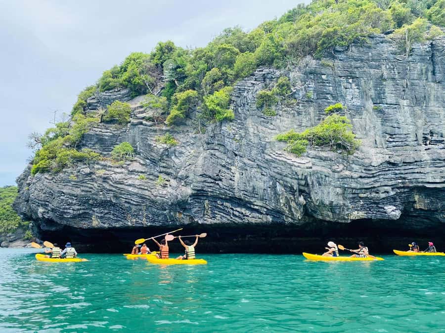 Koh Samui: Ang Thong Marine Park Day Tour by Speedboat - The morning pickup and boat departure