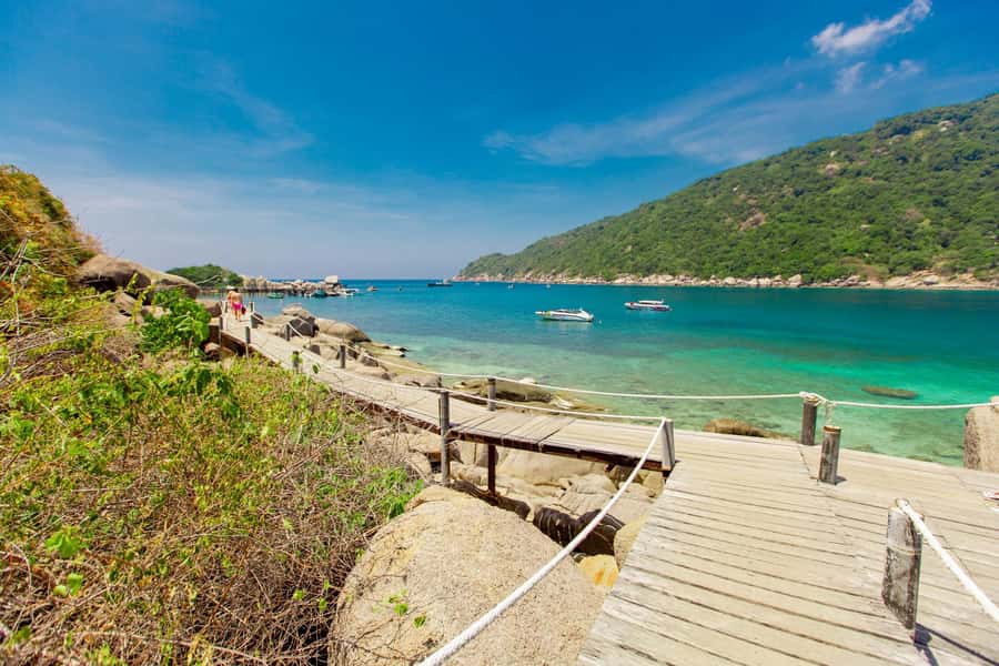 Koh Samui: Ko Tao & Nang Yuan Premium Tour Lunch & Transfer - Beach time, Japanese Garden, and snorkeling