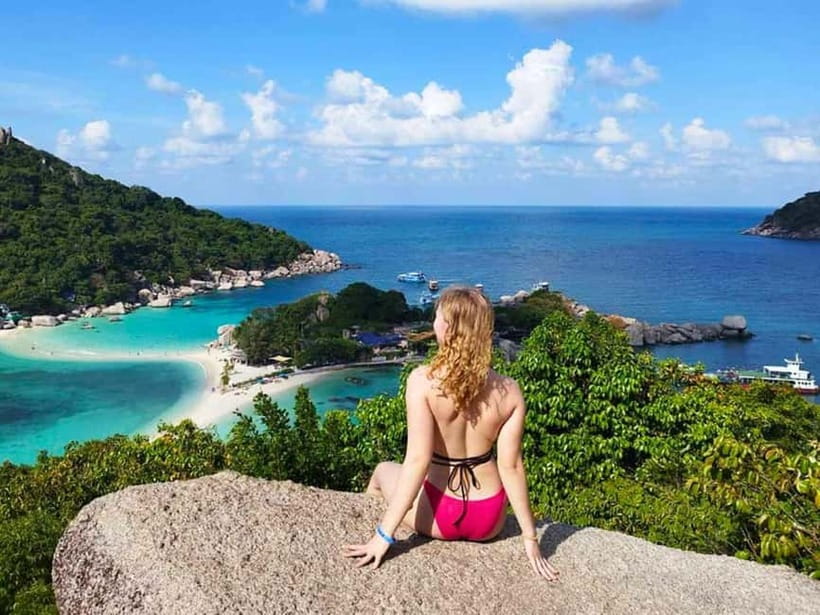 Koh Samui: Koh Tao and Koh Nang Yuan Speedboat Join Tour - Starting at Bophut Beach and crossing the Gulf