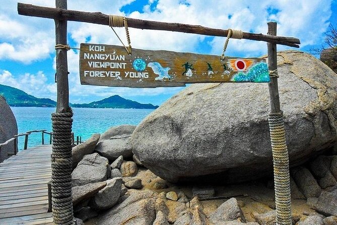 Koh Tao & Koh Nang Yuan Snorkeling Tour by Speed Boat from Samui - Mango Bay and the final swim