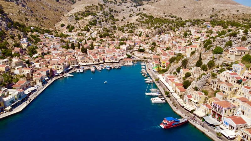 Kolymbia: High-Speed Boat to Symi Island & St George's Bay - The high-speed ride across the Dodecanese