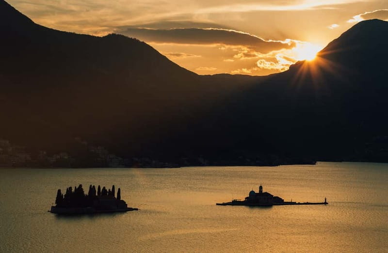 Kotor: Bay of Kotor and Blue Cave Speedboat Tour - A fast run toward Mamula and the open coast