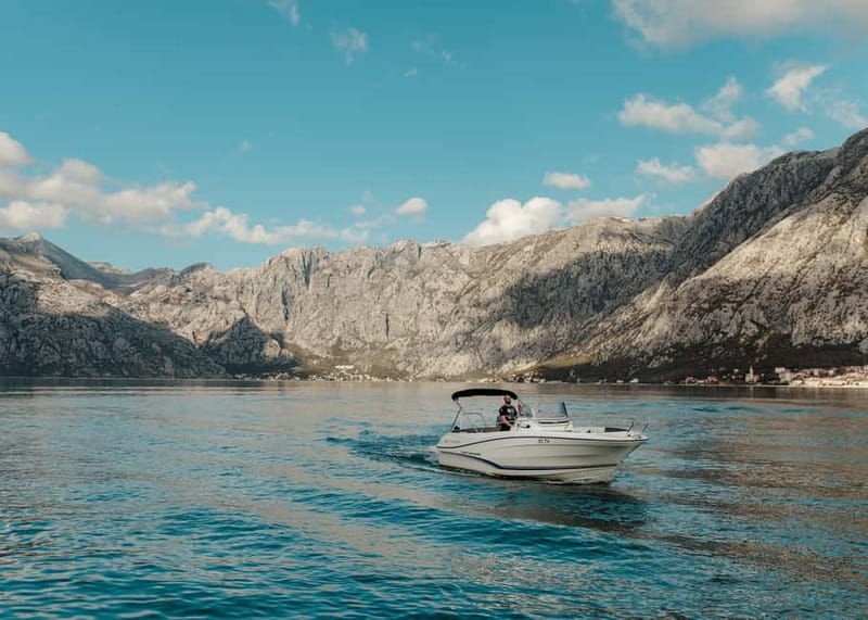 Kotor: Bay of Kotor and Blue Cave Speedboat Tour - Our Lady of the Rocks and the story of Perast