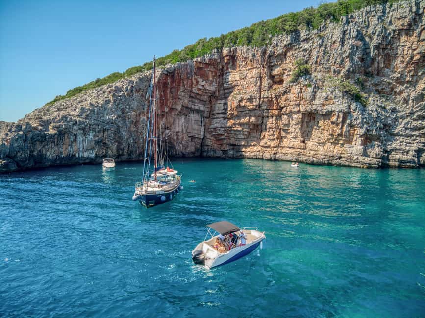 Kotor: Blue cave speedboat tour for a lifetime memories - The Blue Cave and its turquoise glow