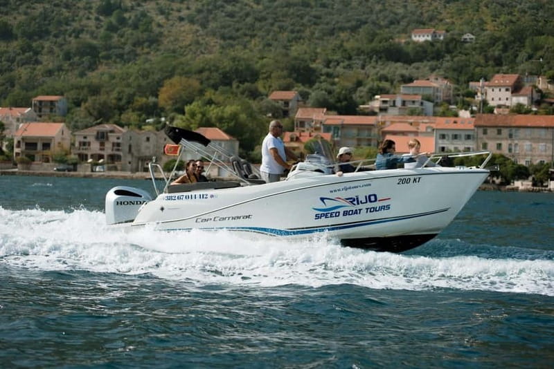 Kotor: Perast and Lady of the Rocks Tour by Speedboat - Speeding across the Bay of Kotor