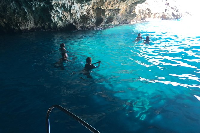 Kotor Private Speedboat Rental: Blue Cave & Lady of the Rocks - Swimming in the Blue Cave