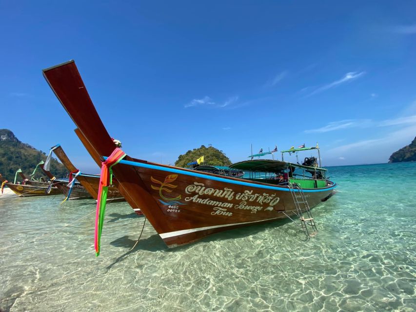 Krabi 4 Island One Day Tour by Speed boat or Longtail boat - Leaving Ao Nang by speedboat or longtail boat
