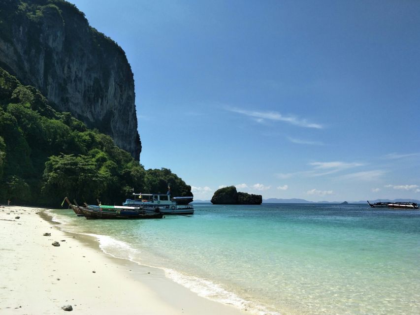 Krabi: 4 Islands Day Trip by Speedboat Including Lunch Box - Phranang Beach and the cave shrine