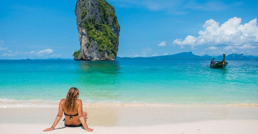 Krabi: 4 Islands Day Trip by Speedboat Including Lunch Box - Tup Island and the Thale Waek sandbar