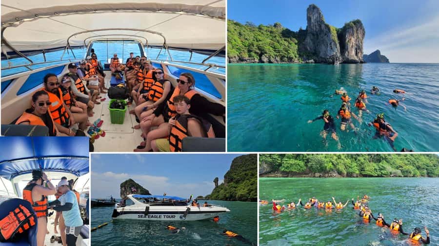 Krabi: 4 Islands Private Trip by Speedboat - Chicken Island for snorkeling and photographs