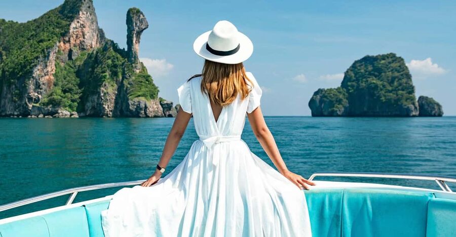 Krabi: 4 Islands & Thale Waek's Sandbar Tour By Speedboat - The 30-minute speedboat ride