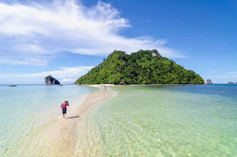 Krabi: 7 Islands Speedboat Magic to Twilight Treasures - The night swim at Koh Rang Beach