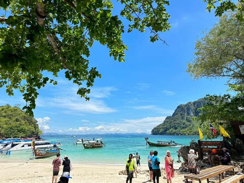 Krabi: 7 Islands Sunset Tour by Speedboat with Snorkeling - The midday pickup and speedboat departure