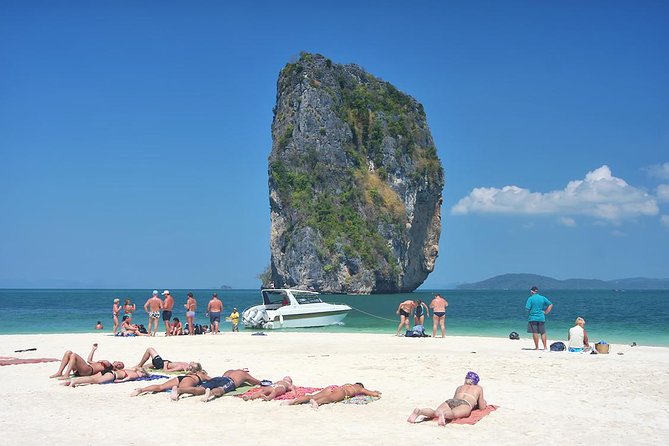 Krabi Islands by Big Boat and Speedboat from Phuket - Tup Island and the tide-dependent sandbank