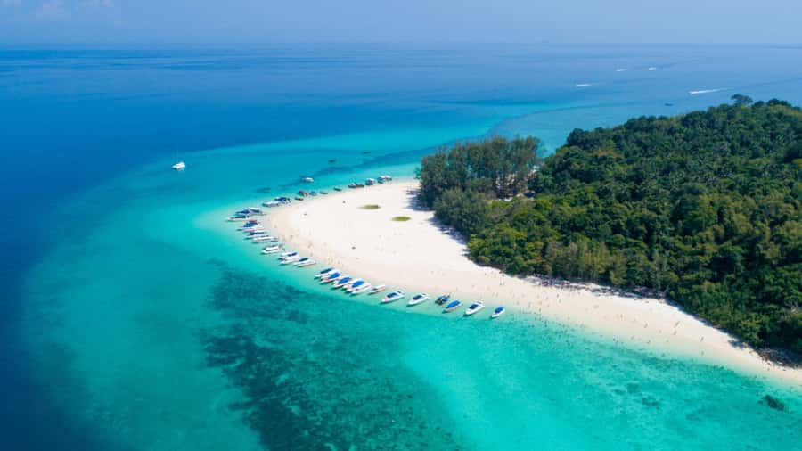 Krabi: Phi Phi Early Bird & 4 Island by Speedboat with Lunch - Viking Cave and Monkey Beach from the water