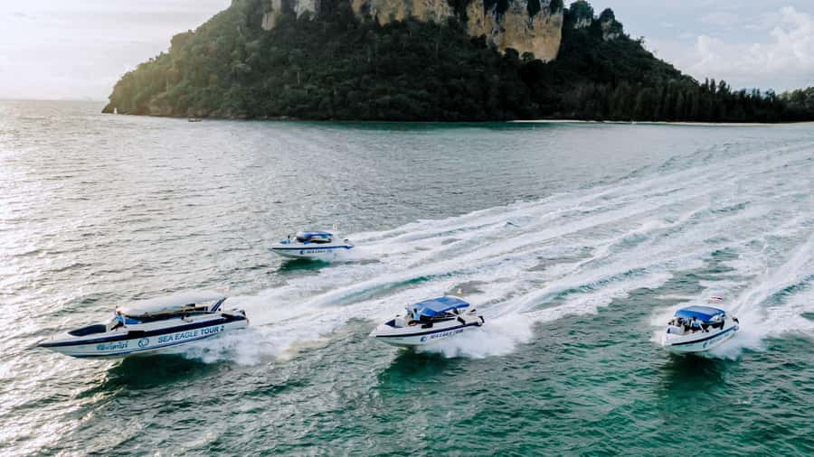 Krabi: Phi Phi Early Bird & 4 Island by Speedboat with Lunch - What the $78 price really buys