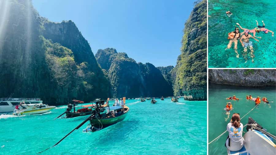 Krabi: Phi Phi Islands Full-Day Private Speedboat Charter - Tonsai Pier, lunch, and Phi Phi Don