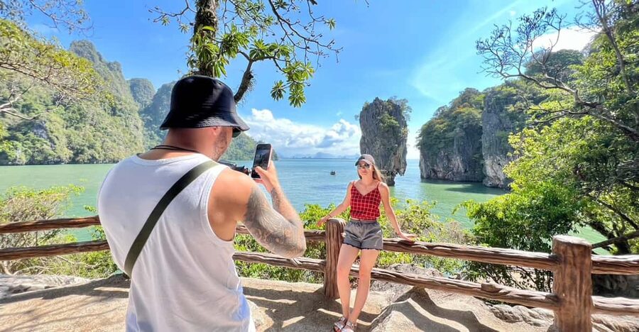 Krabi: Premium James Bond Island Speedboat & Canoe Trip - Panak Island and the first sea caves