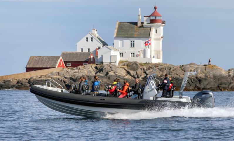 Kristiansand: Express Archipelago Tour by RIB Speedboat - The middle section: open water and the real adrenaline