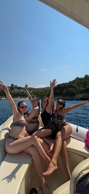 Ksamil Pigeon Cave Snorkeling free Drinks Speedboat In Group - Dema’s wall and the coast’s wartime traces