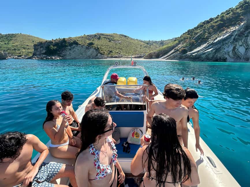 Ksamil Pigeon Cave Snorkeling free Drinks Speedboat In Group - Monastery Beach and its cave