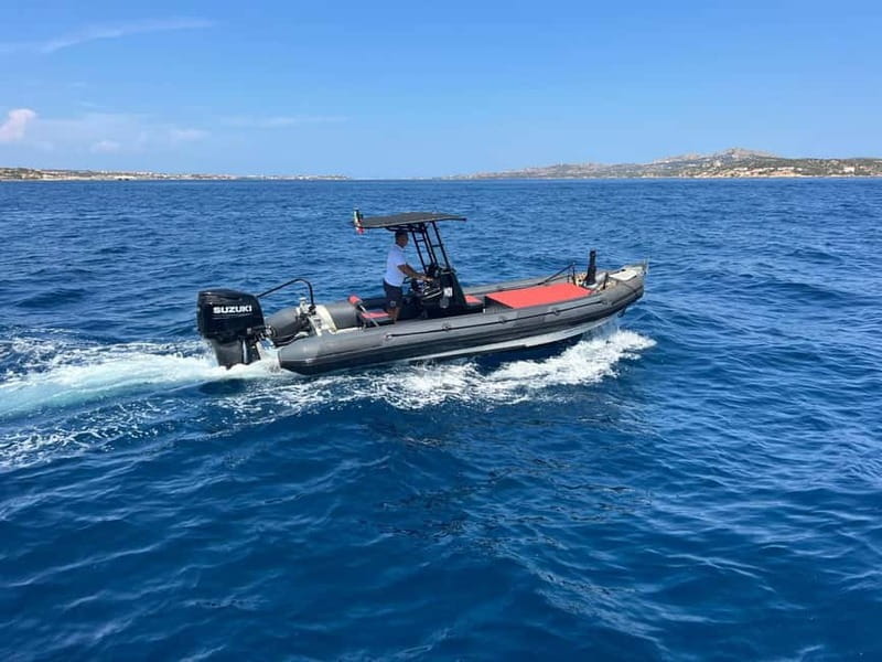 La Maddalena Archipelago: Private Trip by Zodiac (RIB) - Caprera or Santo Stefano, depending on the weather