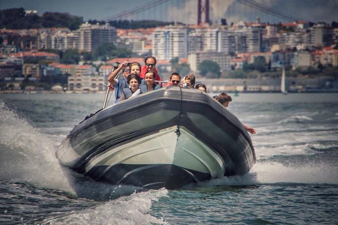 Lisbon: Sunset SpeedBoat Tour - Starting under Lisbon’s red bridge