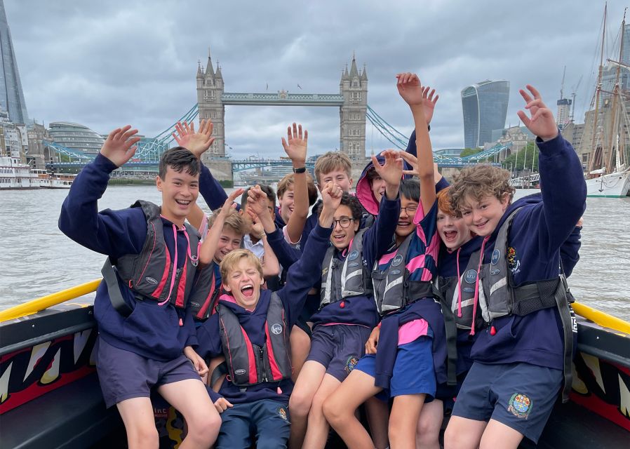 London: 40-Minute Thames Beast Jetboat Tour - The Shard and HMS Belfast from the water